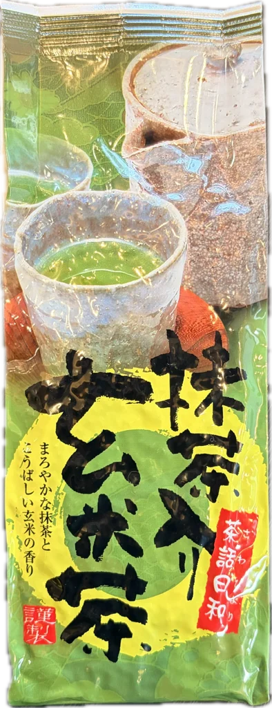 抹茶入り玄米茶　500円/100g